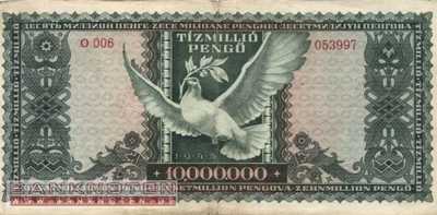 Ungarn - 10 Millionen Pengö (#123_F)