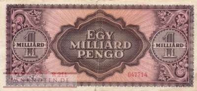 Hungary - 1 Billion Pengö (#125_VG)