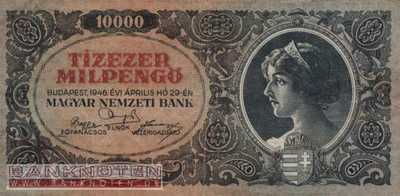 Hungary - 10.000 Milpengö (#126_VF)