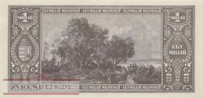 Ungarn - 1 Million Milpengö (#128_UNC)