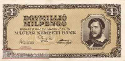 Ungarn - 1 Million Milpengö (#128_AU)