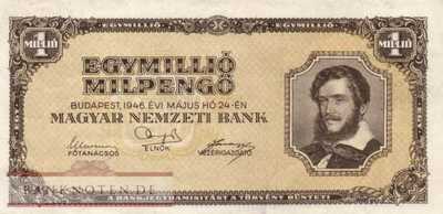 Hungary - 1 Million Milpengö (#128_VF)