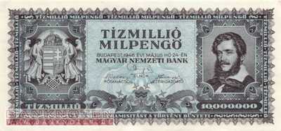Hungary - 10 Million Milpengö (#129_AU)