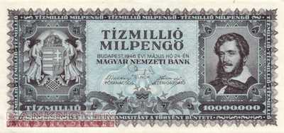 Hungary - 10 Million Milpengö (#129_VF)