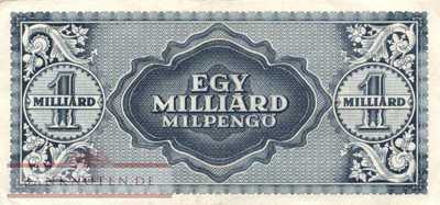 Hungary - 1 Billion Milpengö (#131_VF)
