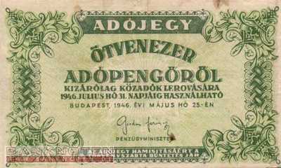 Ungarn - 50.000  Adopengö (#138b_F)