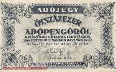 Hungary - 500.000 Adopengö (#139b_VF)