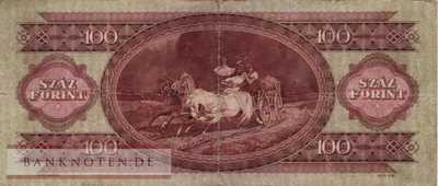 Ungarn - 100  Forint (#166a_VG)