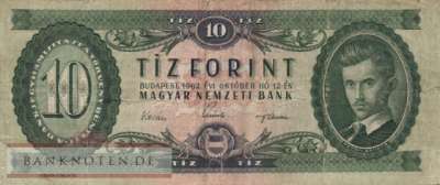 Ungarn - 10  Forint (#168c_F)