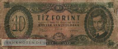Ungarn - 10  Forint (#168d_G)