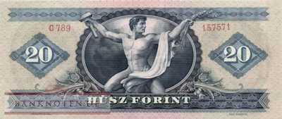 Ungarn - 20  Forint (#169e_UNC)