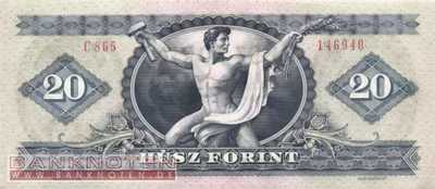 Hungary - 20  Forint (#169f_UNC)