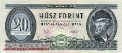 Hungary - 20  Forint (#169f_UNC)