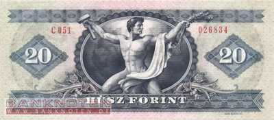 Hungary - 20  Forint (#169g_UNC)