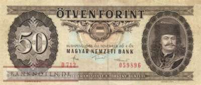 Ungarn - 50 Forint (#170g_VF)