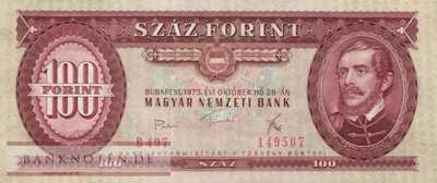 Ungarn - 100  Forint (#171e_VF)