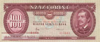 Ungarn - 100  Forint (#171g_XF)
