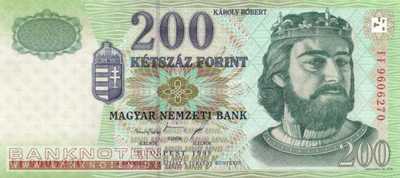 Hungary - 200  Forint (#178a_UNC)