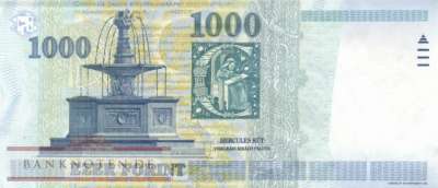 Hungary - 1.000  Forint (#180a_XF)