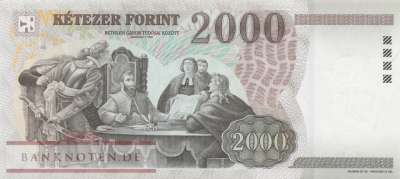 Ungarn - 2.000 Forint (#181a_UNC)