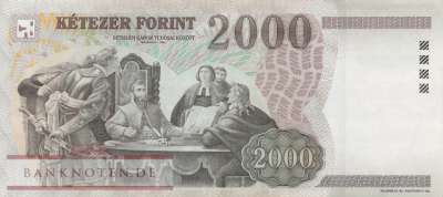 Hungary - 2.000  Forint (#181a_XF)