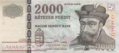 Ungarn - 2.000 Forint (#181a_UNC)