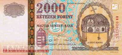 Hungary - 2.000  Forint - Millenium with folder (#186aF_UNC)