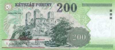 Hungary - 200  Forint (#187e_UNC)