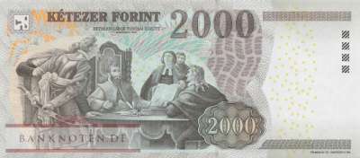 Ungarn - 2.000  Forint (#198d_UNC)