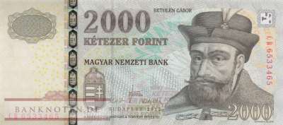 Ungarn - 2.000  Forint (#198d_UNC)