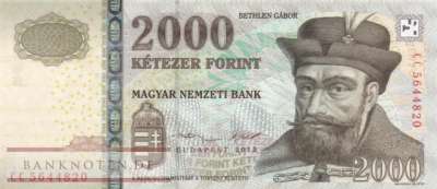 Ungarn - 2.000  Forint (#198e_UNC)