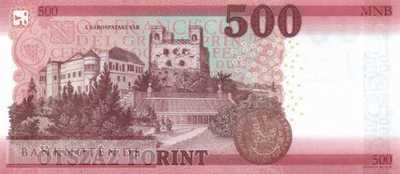 Hungary - 500  Forint (#202a_UNC)