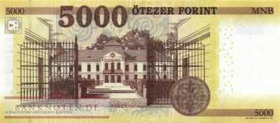 Ungarn - 5.000  Forint (#205a_UNC)