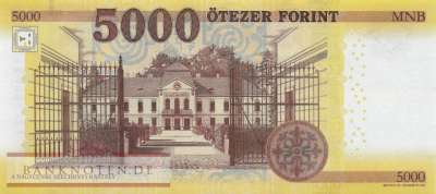Ungarn - 5.000  Forint (#205d_UNC)