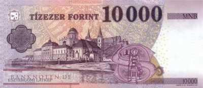 Hungary - 10.000  Forint (#206b_UNC)