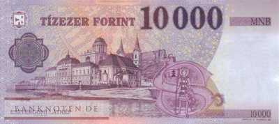 Ungarn - 10.000  Forint (#206c_UNC)