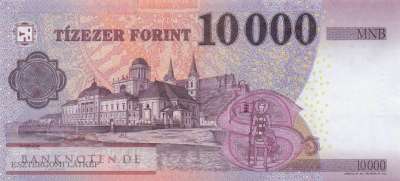 Ungarn - 10.000  Forint (#206e_UNC)