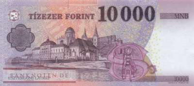 Ungarn - 10.000  Forint (#206h_UNC)