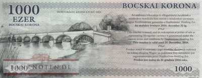 Ungarn - Hajdunanas Regionalgeld - 1.000  Forint (#912a_UNC)