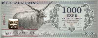 Hungary - Hajdunanas regional money - 1.000  Forint (#912a_UNC)