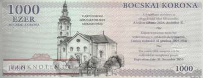 Ungarn - Hajdunanas Regionalgeld - 1.000  Forint (#912c_UNC)