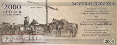 Ungarn - Hajdunanas Regionalgeld - 2.000  Forint (#913c_UNC)