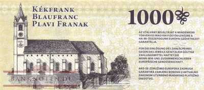 Ungarn - Sopron Regionalgeld - 1.000  Forint (#922_UNC)