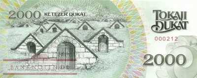 Ungarn - Tokaij Regionalgeld - 2.000  Dukat (#933_UNC)