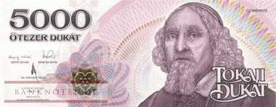 Ungarn - Tokaij Regionalgeld - 5.000  Dukat (#934_UNC)