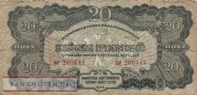 Ungarn - 20  Pengö (#M006b_VG)
