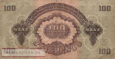 Hungary - 100  Pengö (#M008-1_VG)