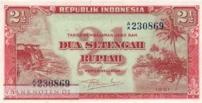 Indonesia - 2 1/2  Rupiah (#039_UNC)