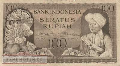 Indonesien - 100  Rupiah (#046_F)