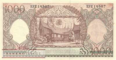 Indonesia - 1.000  Rupiah (#061_AU)